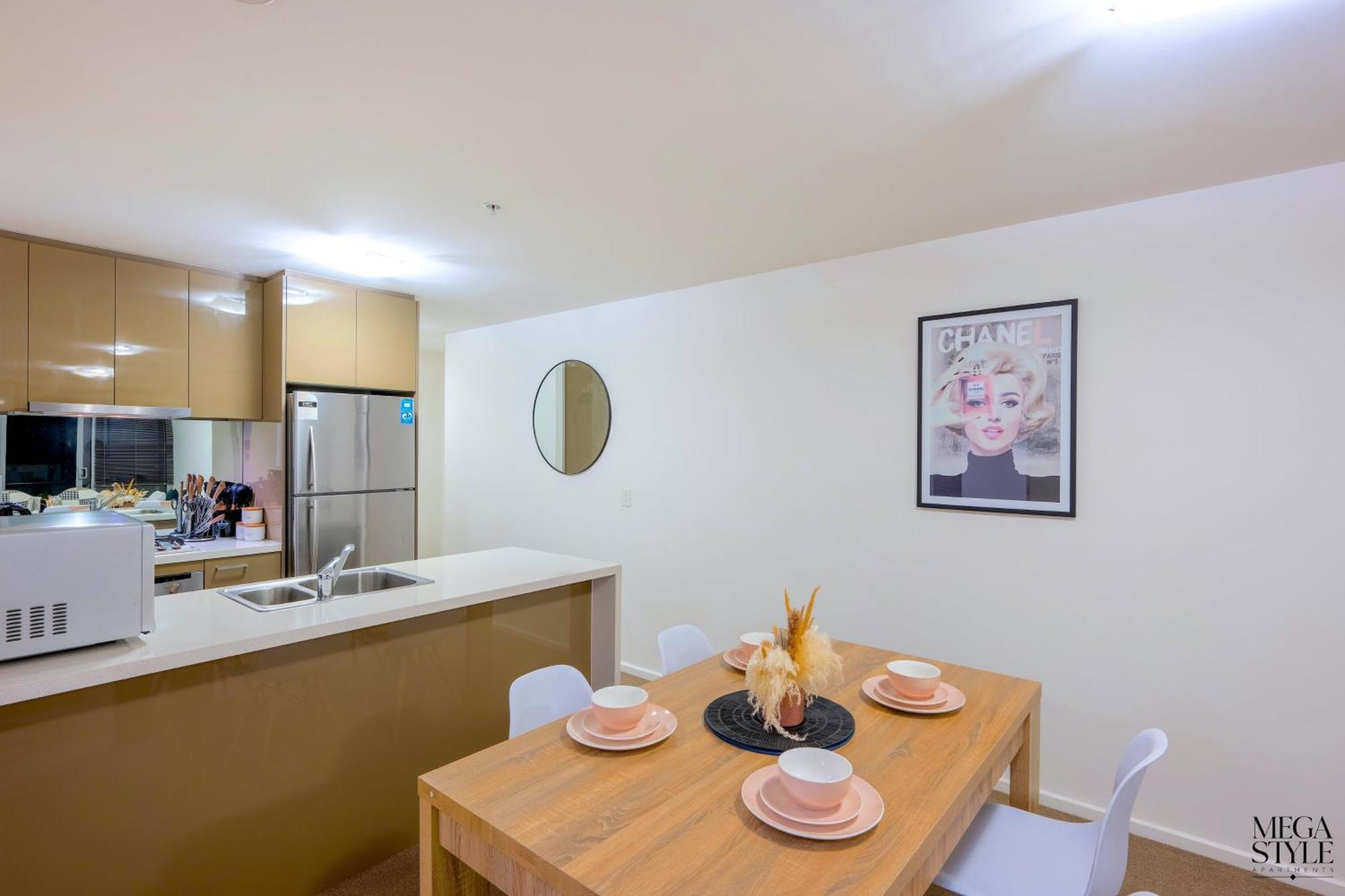 Mega Style Apartments Mainpoint Melbourne Camera foto