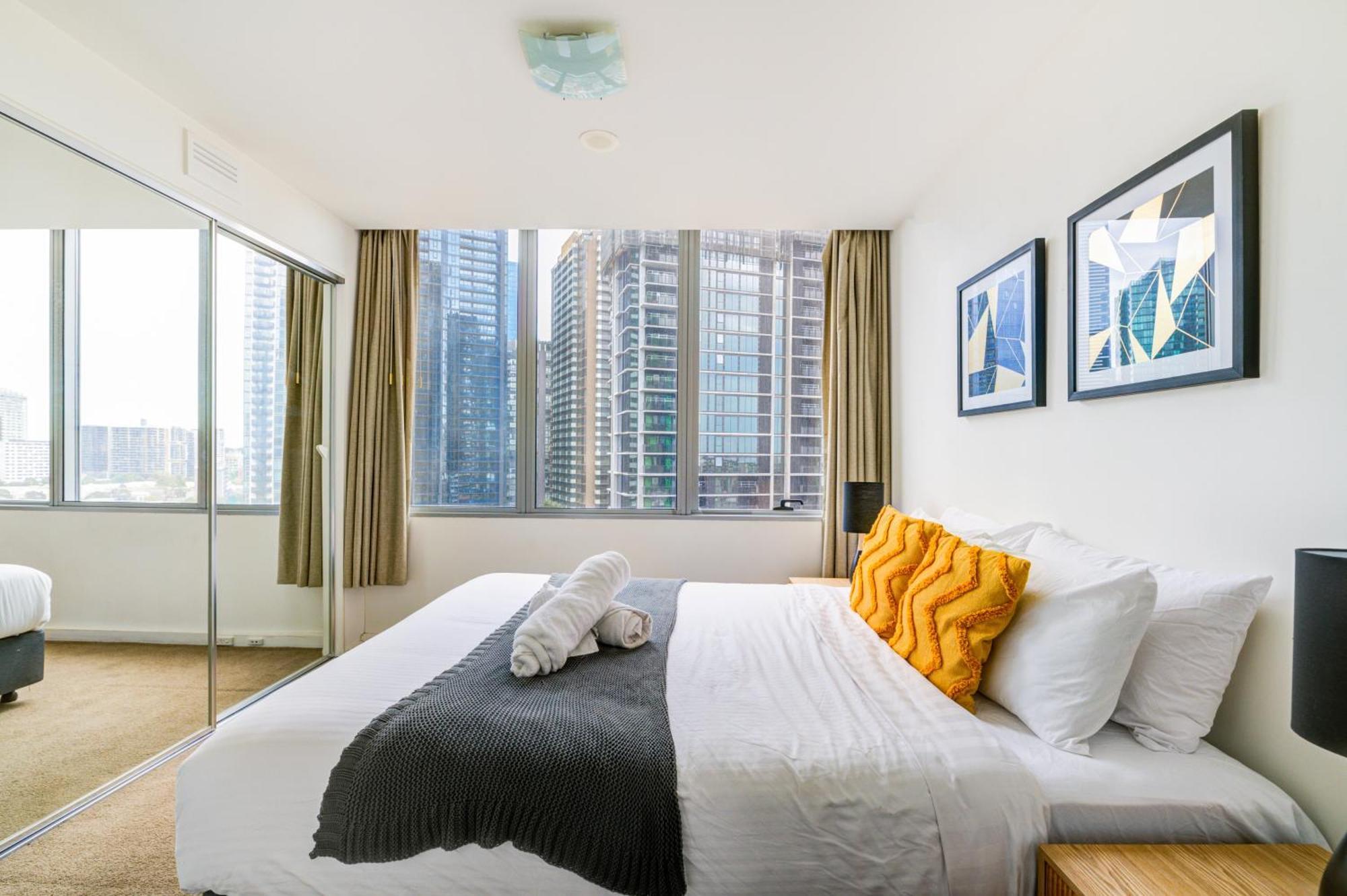 Mega Style Apartments Mainpoint Melbourne Camera foto