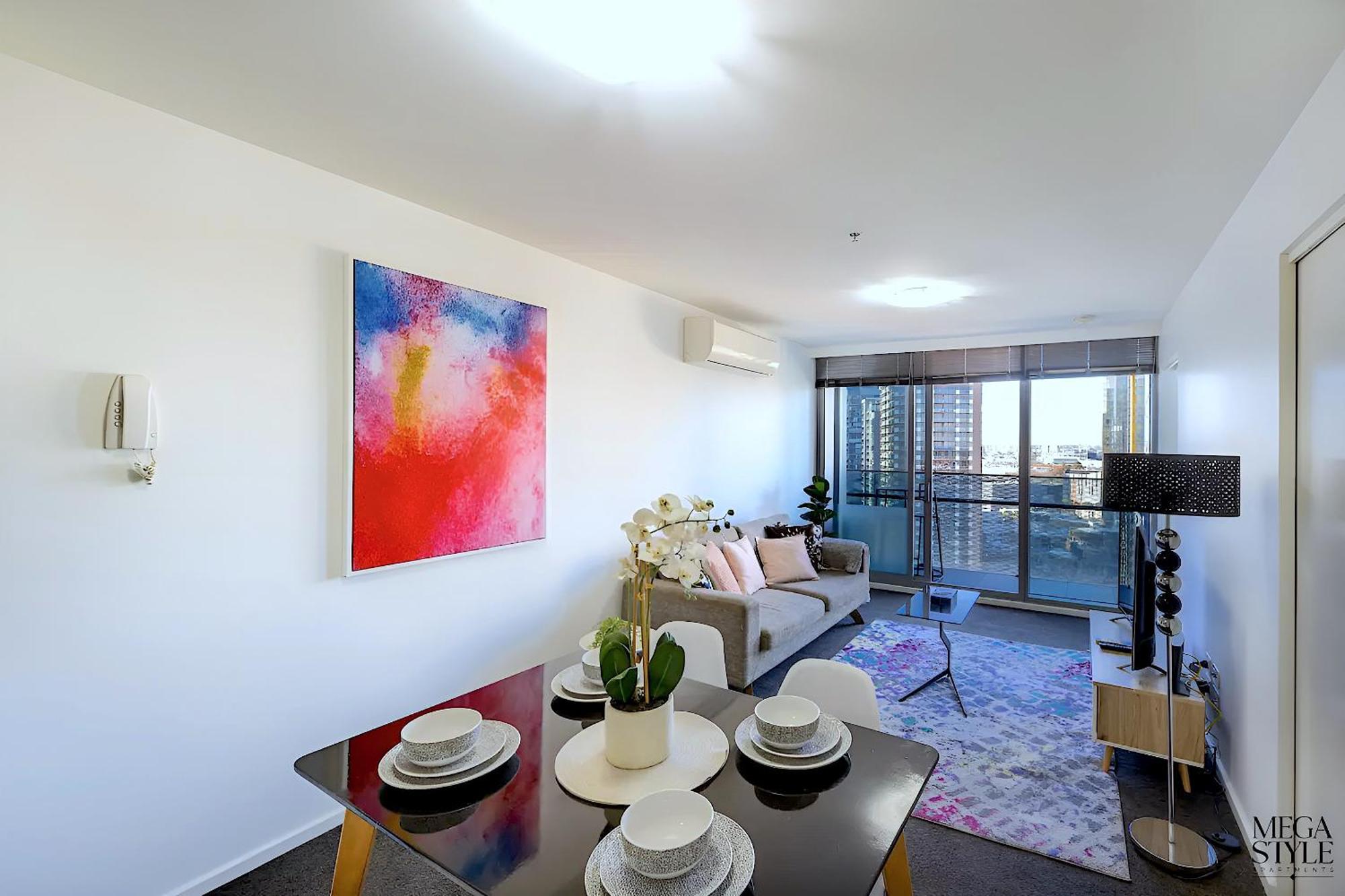Mega Style Apartments Mainpoint Melbourne Camera foto